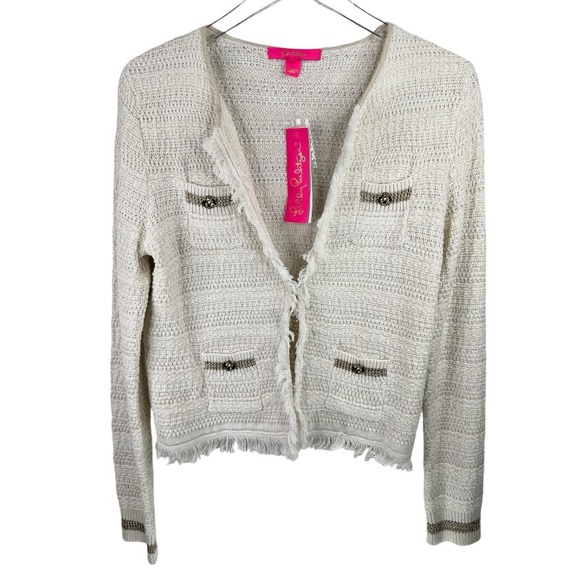 NWT Lilly Pulitzer Beckington cardigan sweater - Picture 2 of 9